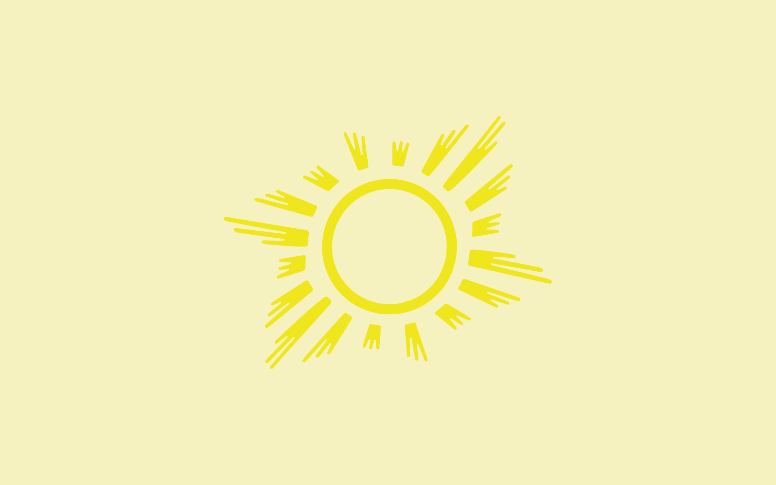 Gul Sol Gul Baggrund